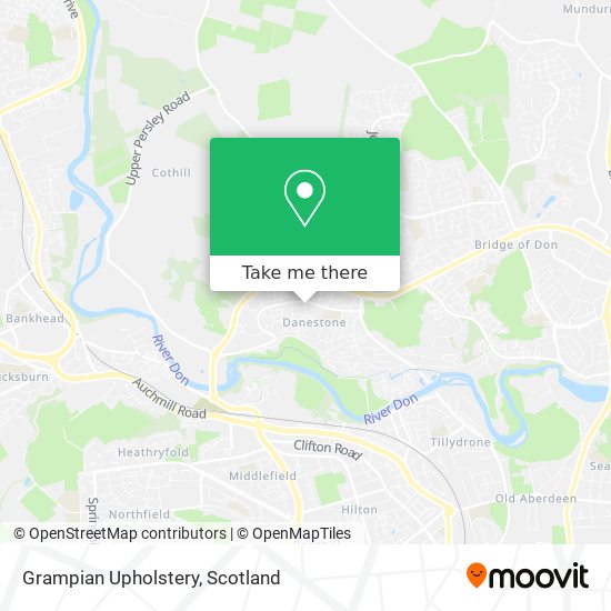Grampian Upholstery map