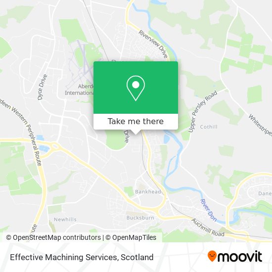 Effective Machining Services map