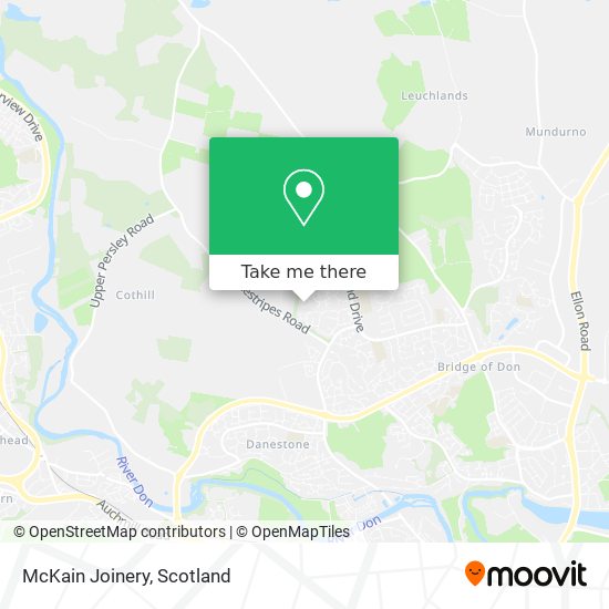 McKain Joinery map