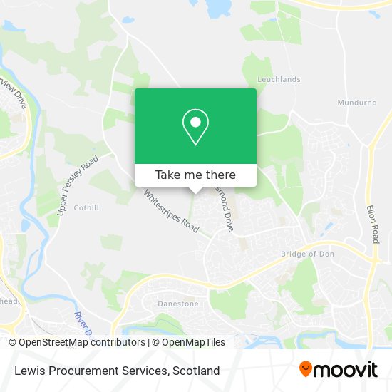 Lewis Procurement Services map