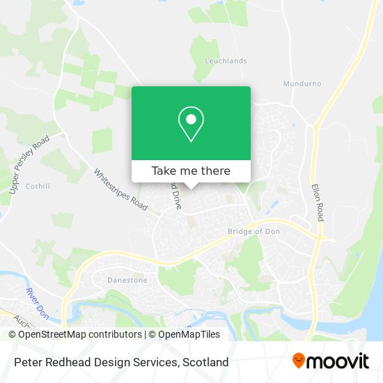 Peter Redhead Design Services map