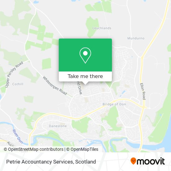 Petrie Accountancy Services map