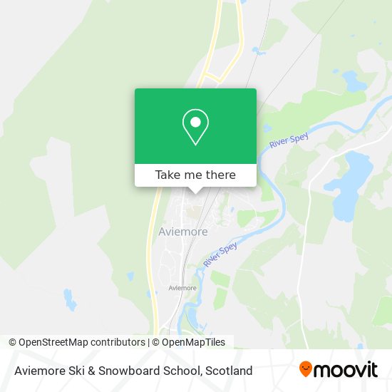 Aviemore Ski & Snowboard School map