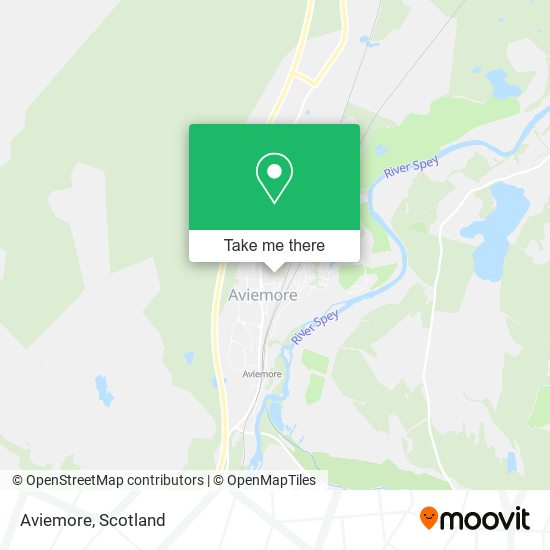 Aviemore map