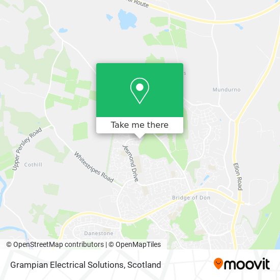 Grampian Electrical Solutions map