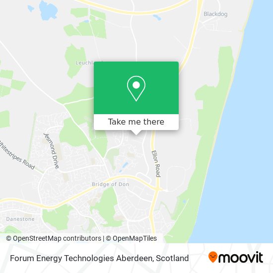 Forum Energy Technologies Aberdeen map