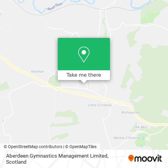 Aberdeen Gymnastics Management Limited map