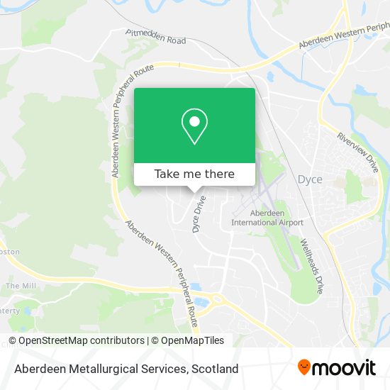 Aberdeen Metallurgical Services map