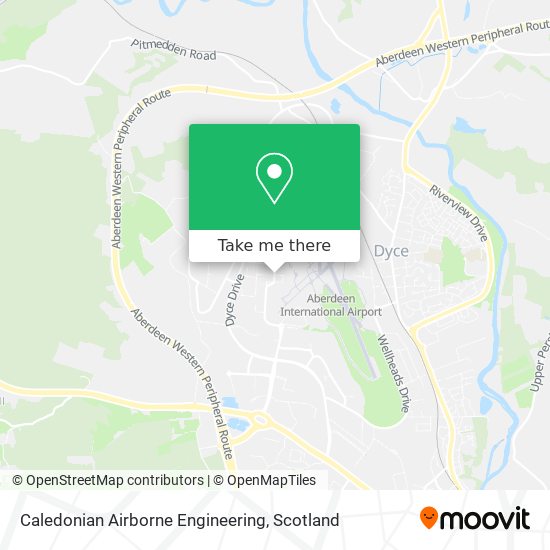 Caledonian Airborne Engineering map