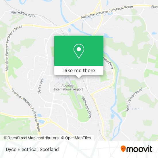 Dyce Electrical map