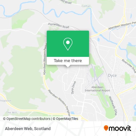 Aberdeen Web map