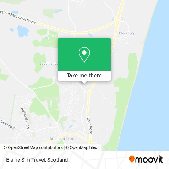 Elaine Sim Travel map
