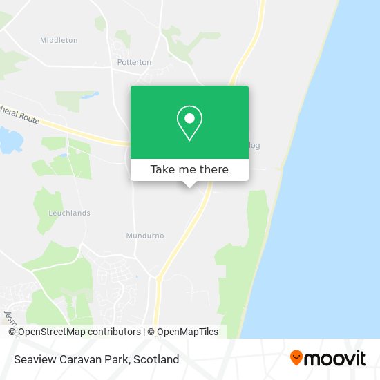 Seaview Caravan Park map