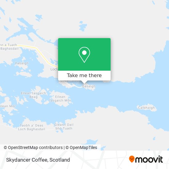 Skydancer Coffee map