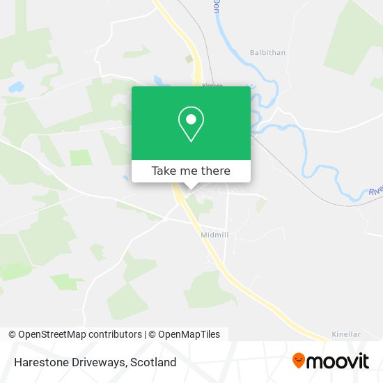 Harestone Driveways map