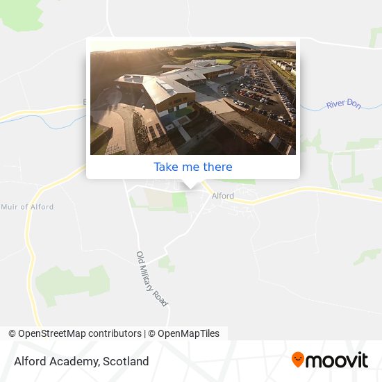 Alford Academy map