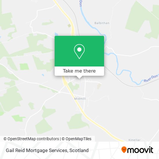 Gail Reid Mortgage Services map