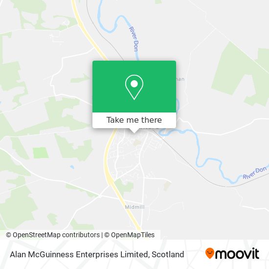 Alan McGuinness Enterprises Limited map