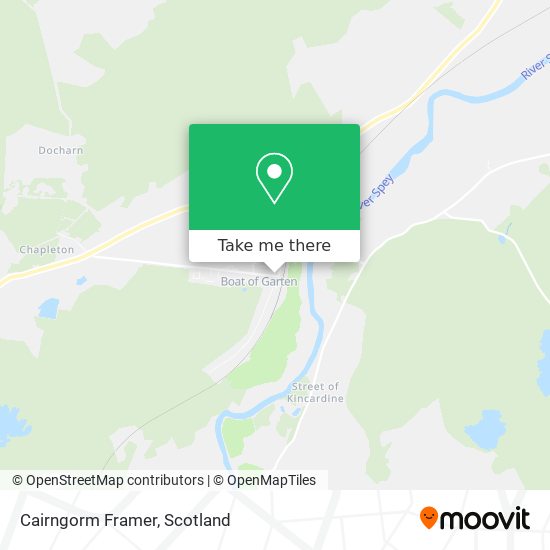 Cairngorm Framer map