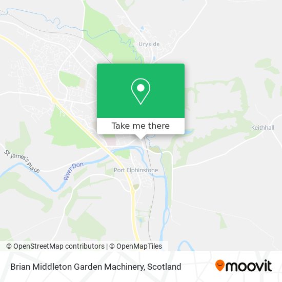 Brian Middleton Garden Machinery map