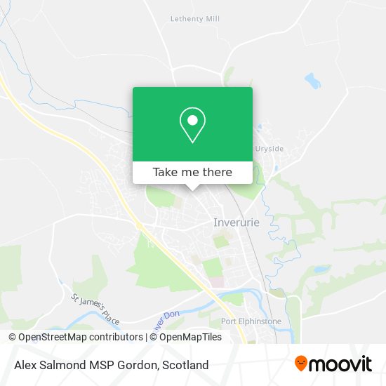 Alex Salmond MSP Gordon map