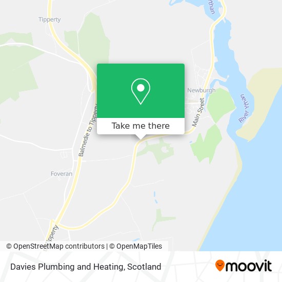 Davies Plumbing and Heating map