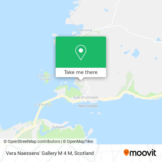 Vera Naessens' Gallery M 4 M map