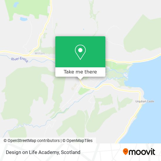 Design on Life Academy map