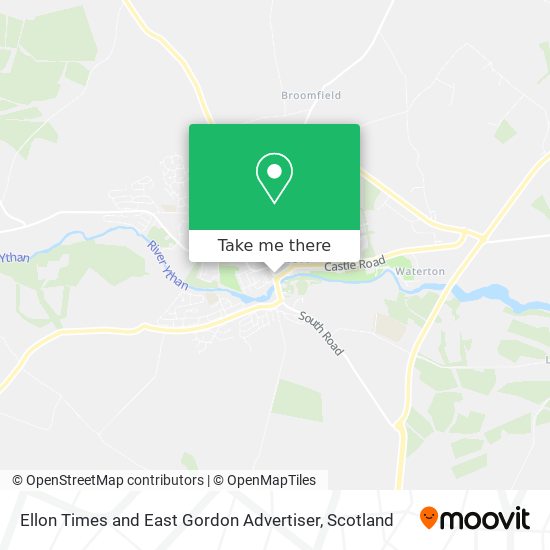 Ellon Times and East Gordon Advertiser map