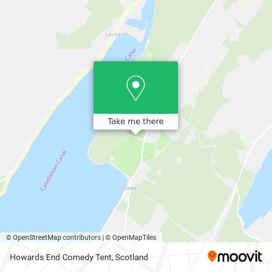 Howards End Comedy Tent map