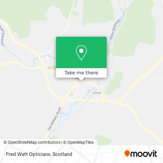 Fred Watt Opticians map