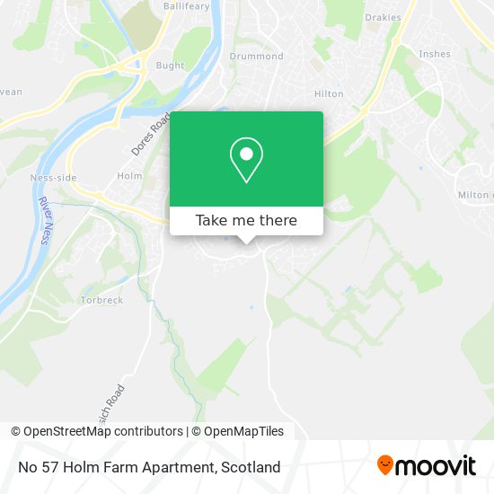 No 57 Holm Farm Apartment map