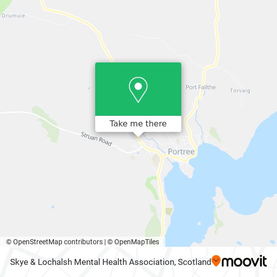 Skye & Lochalsh Mental Health Association map