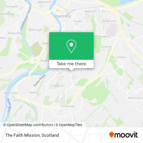The Faith Mission map