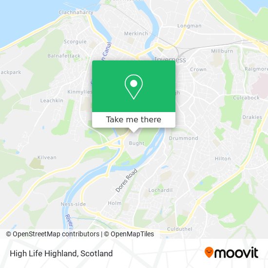 High Life Highland map