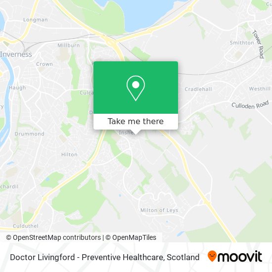Doctor Livingford - Preventive Healthcare map