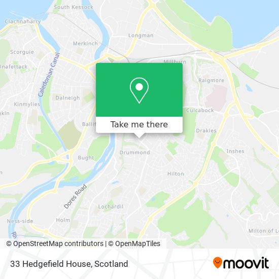 33 Hedgefield House map