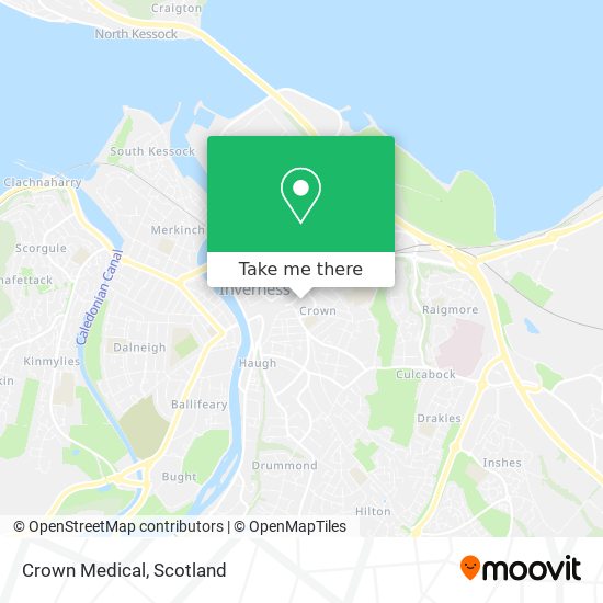 Crown Medical map