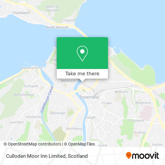 Culloden Moor Inn Limited map
