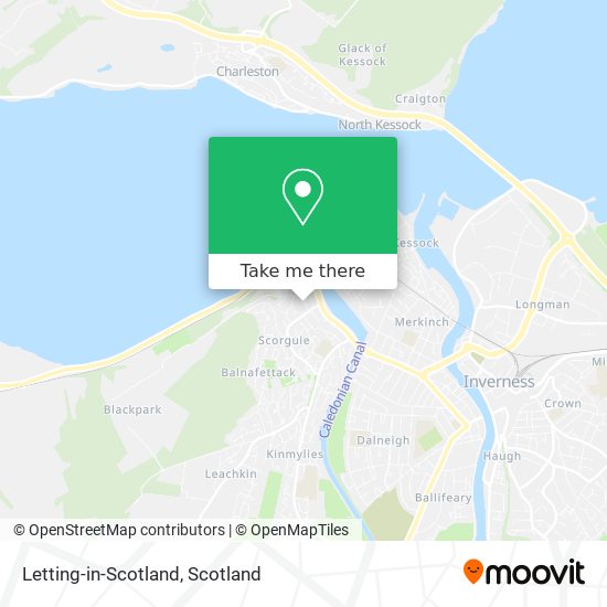 Letting-in-Scotland map