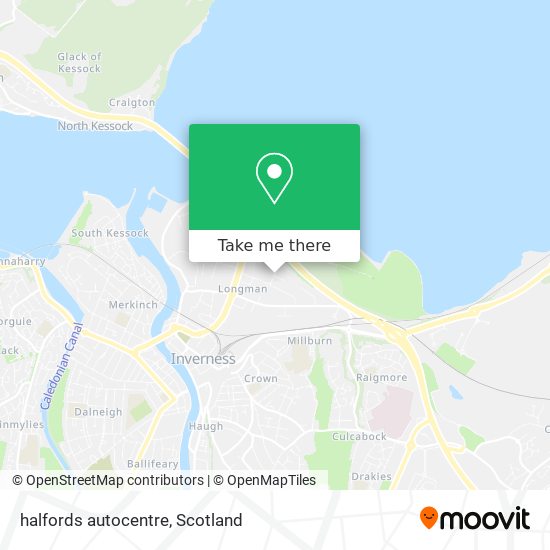 halfords autocentre map