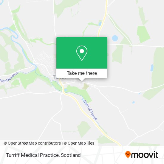 Turriff Medical Practice map