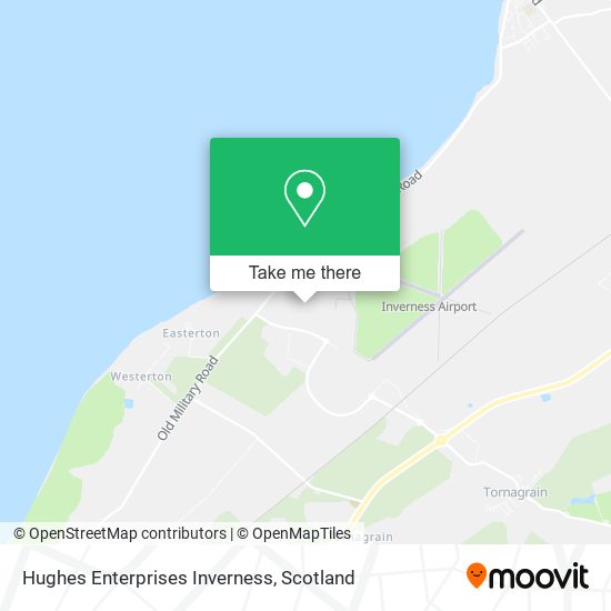 Hughes Enterprises Inverness map