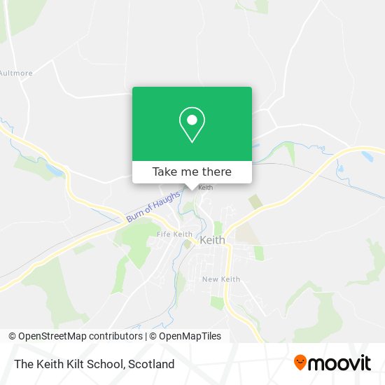 The Keith Kilt School map