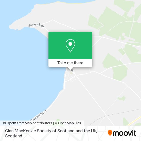 Clan MacKenzie Society of Scotland and the Uk map
