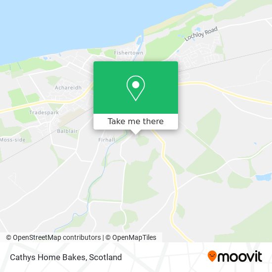 Cathys Home Bakes map