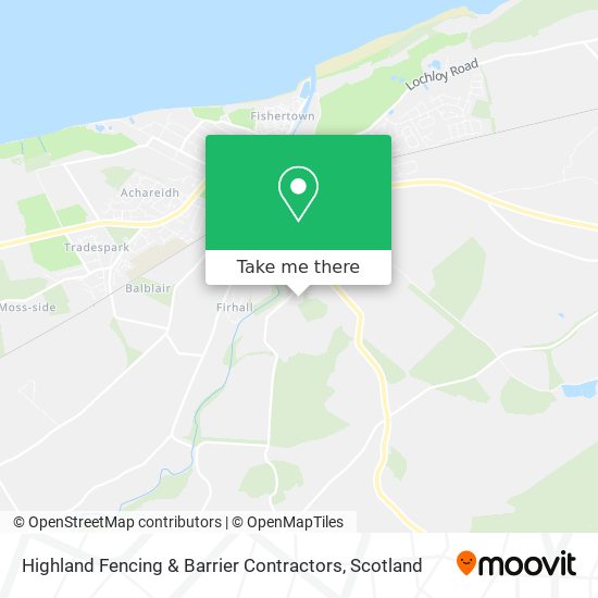 Highland Fencing & Barrier Contractors map