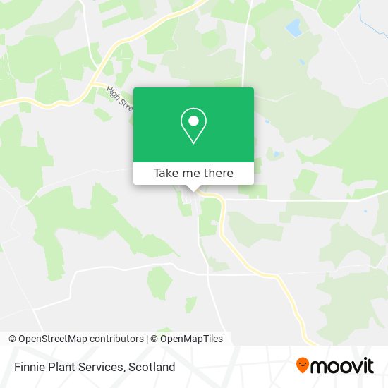 Finnie Plant Services map