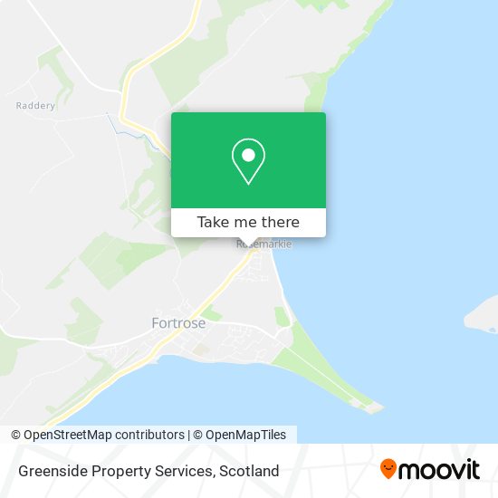 Greenside Property Services map