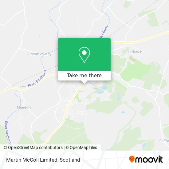 Martin McColl Limited map